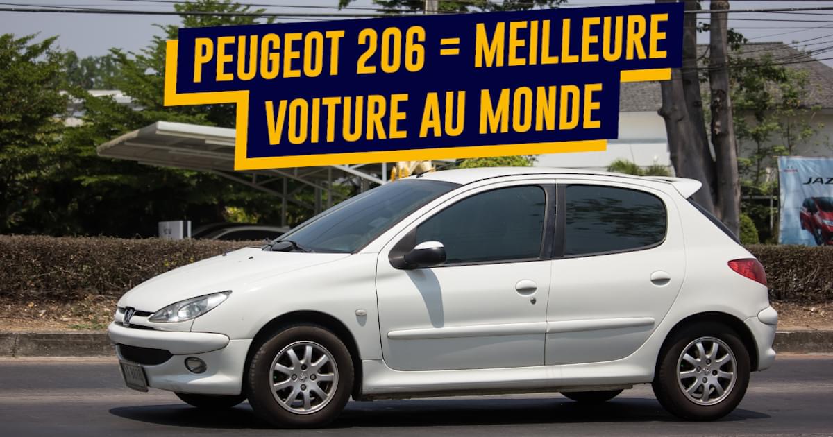 Top 10 Des Meilleures Voitures De Jeune Conducteur Vive La Peugeot 206