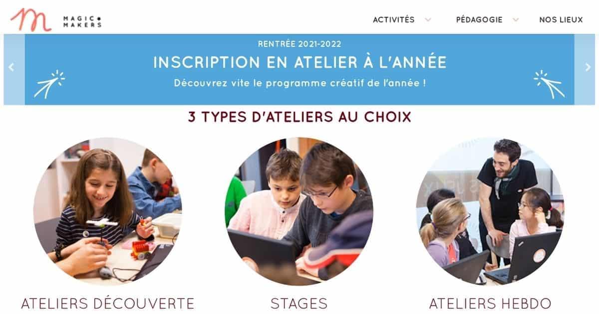 Un Site Dateliers Et Activit S Pour Enfant En Stage Ou Lann E