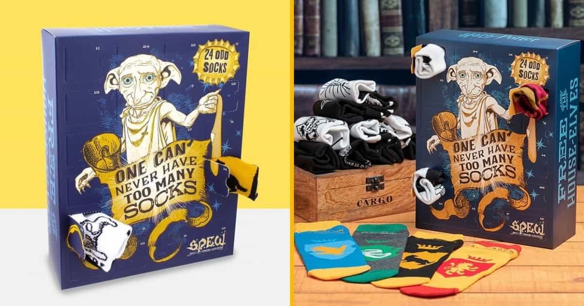 Un Calendrier De Lavent Chaussettes Harry Potter