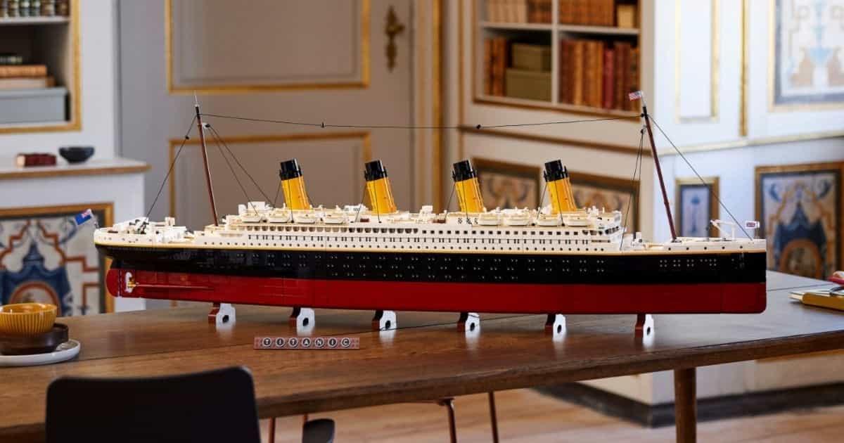 Un Lego Du Titanic Le Plus Grand Mod Le Au Monde